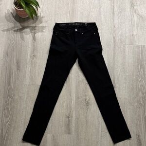 Liverpool Women's Dark Black Skinny Jeans